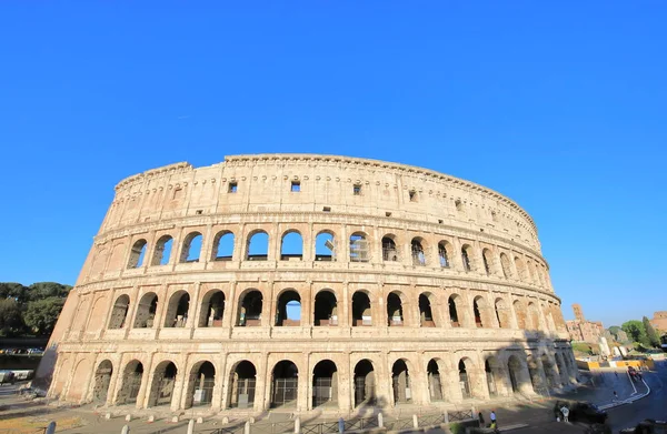 Koloseum Historyczny Budynek Rzym Włochy — Zdjęcie stockowe