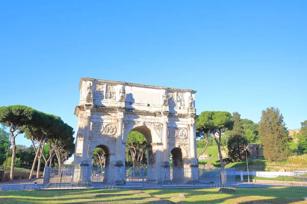 Арка Константиновых Ворот Foro Romano Rome Италия — стоковое фото