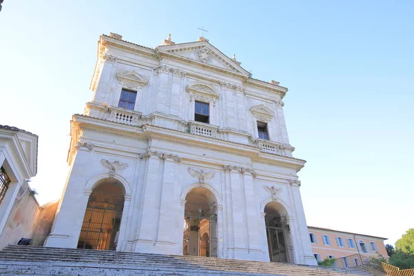 San Gregorio Celio Kościół Rzym Włochy — Zdjęcie stockowe