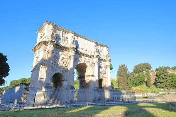 Konstantin Kapısı Foro Romano Roma Talya Kemeri — Stok fotoğraf