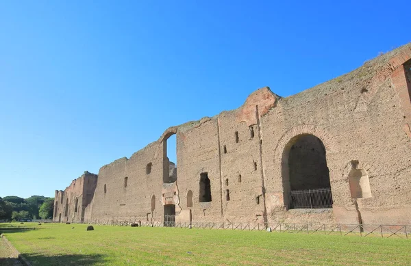 Bäder Von Caracalla Antike Ruine Rom Italien — Stockfoto