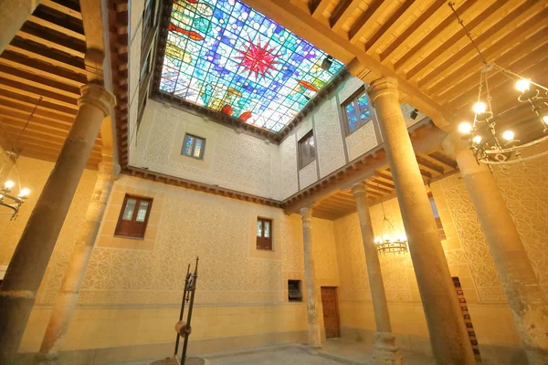 セゴビアスペイン 2019年5月29日 コンデ アルプエンテ宮殿セゴビアスペイン — ストック写真
