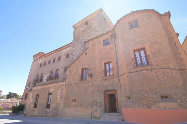 Casa Las Cadenas Casa Edificio Antiguo Segovia España — Foto de Stock