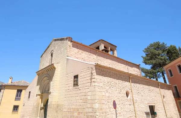 Iglesia San Sebastián Antiguo Edificio Segovia España — Foto de Stock