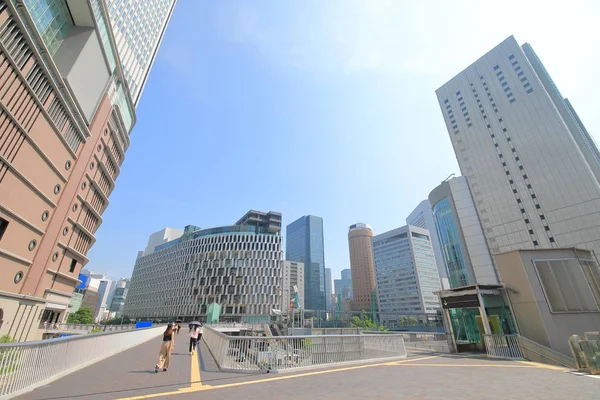 Osaka Umeda Downtown Skyscrapers Cityscape Japan — Stock Photo, Image