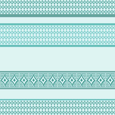 Etnik ve kabile motifleri ile geometrik seamless modeli