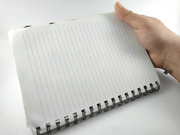 Blank Notebook Write Recipe — Stock Photo, Image