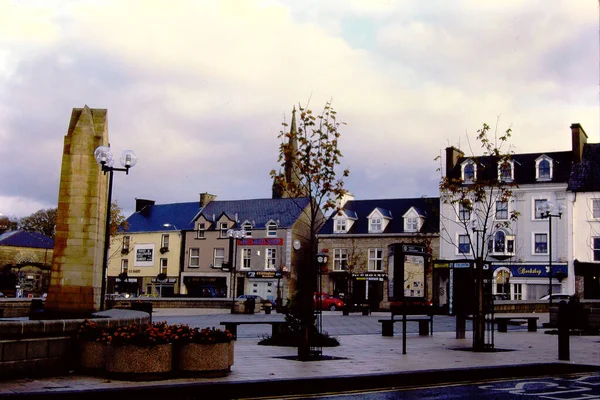 Stadskärnan Donegal Town Irland — Stockfoto