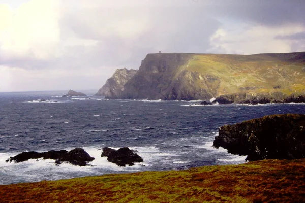 Rotsachtige Kust Van Donegal Bay — Stockfoto