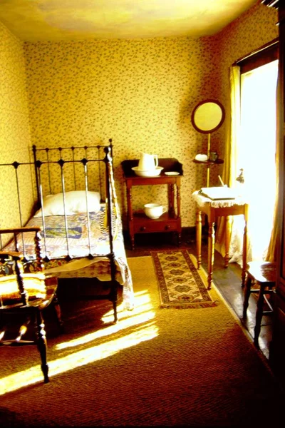 Υπνοδωμάτιο Στη Γενέτειρα George Bernard Shaw — Φωτογραφία Αρχείου
