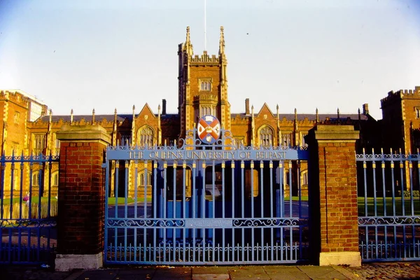 Βόρεια Ιρλανδία Μπέλφαστ Πανεπιστήμιο Της Βασίλισσας — Φωτογραφία Αρχείου