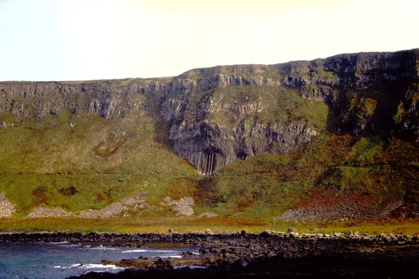 Zerklüftete Klippen Einer Küste — Stockfoto