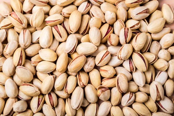 Pistachios Nuts Background Pistachio Texture Top View — Stock Photo, Image