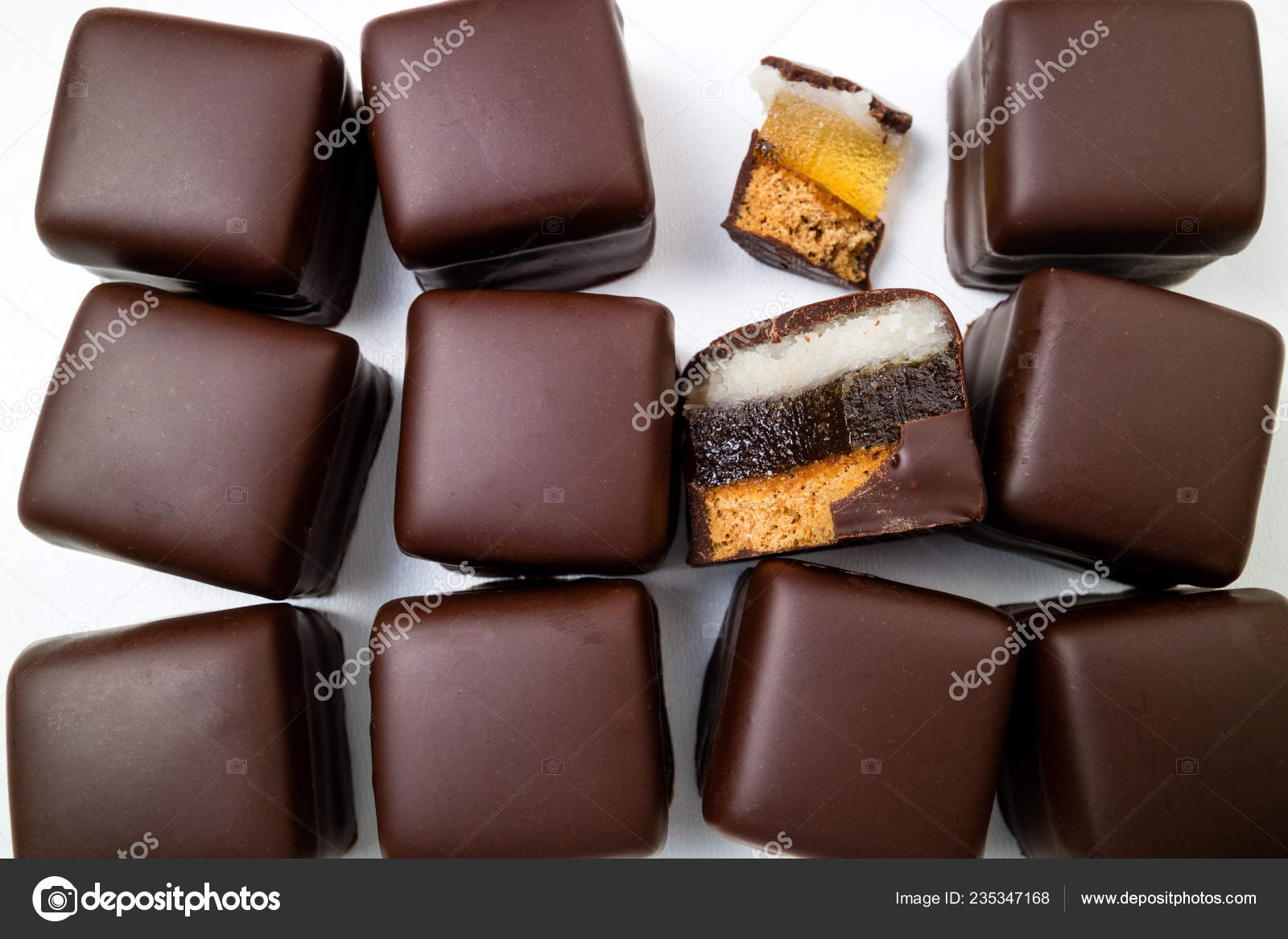 Background Chocolate Candies Chocolate Pralines Truffles Marmalade ...
