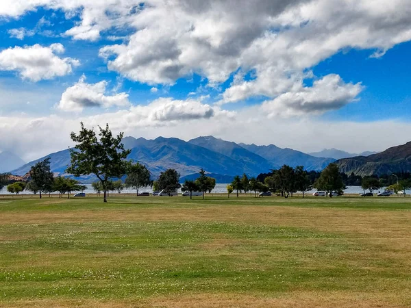 Paisaje Parque Nueva Zelanda —  Fotos de Stock