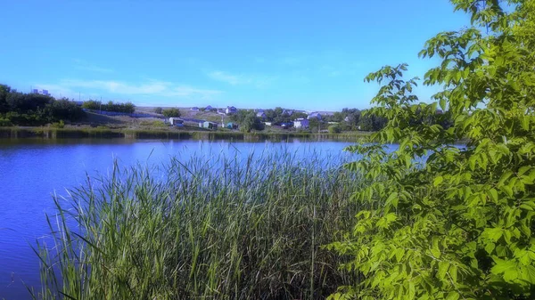 You Want Have House Shores Picturesque Lake Think One Would — Stock Photo, Image