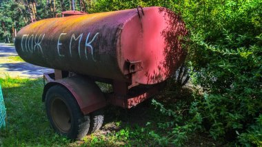 Bu da ne böyle? Bu bir itfaiye tankı..