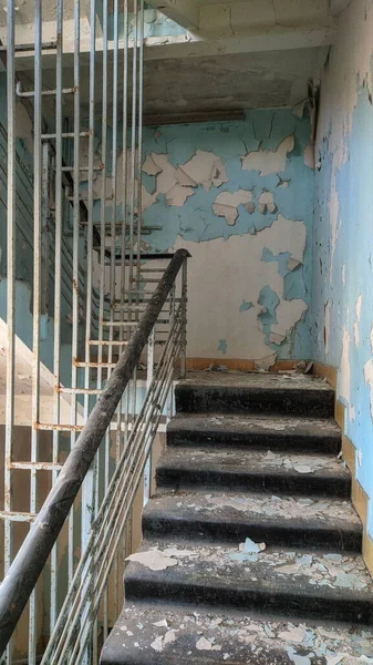 Casa Férias Velha Abandonada Stren Estava Sob União Soviética Havia — Fotografia de Stock