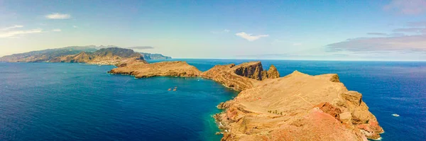 Αεροφωτογραφία Του Ponta Louren Στο Πορτογαλικό Νησί Της Μαδέρας — Φωτογραφία Αρχείου