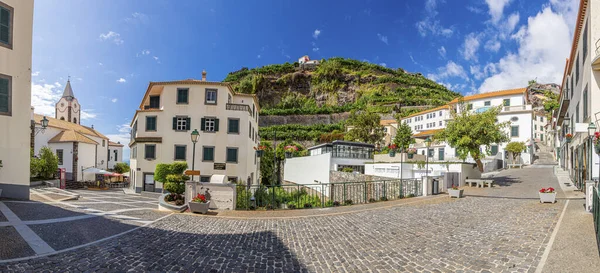 Portekiz Madeira Adasındaki Ponta Sol Köyünün Panoramik Resmi — Stok fotoğraf