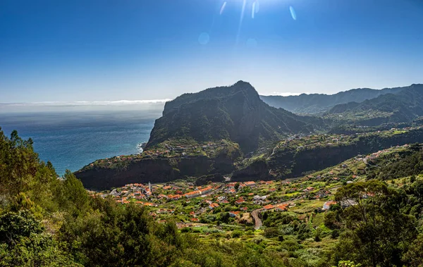 Panorama Het Ruige Portugese Eiland Madeira — Stockfoto