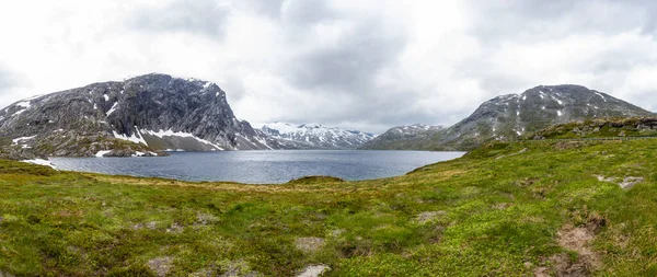 Vista Sul Lago Djupvatnet Vicino Geiranger Norvegia — Foto Stock