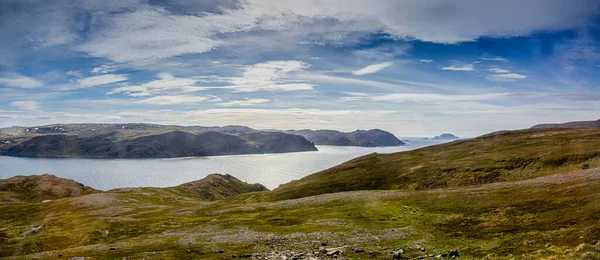 Панорамный Вид Остров Маджероя Норвегии — стоковое фото