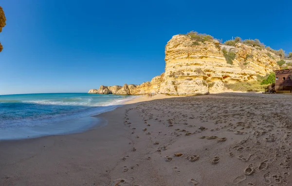 Portekiz Algarve Kıyısında Panoramik Manzara — Stok fotoğraf