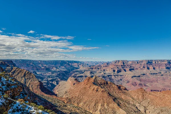 Vista Panorámica Desde Acantilado Sur Del Gran Cañón — Foto de Stock