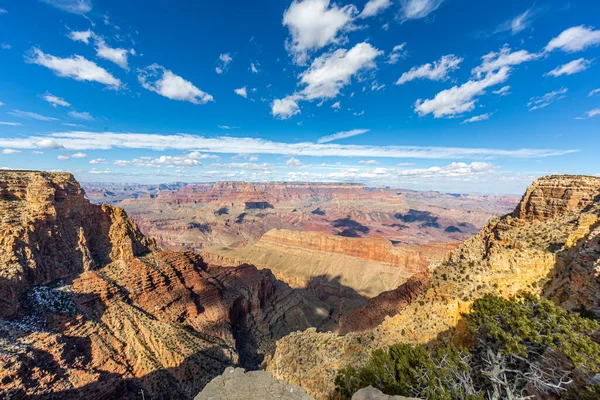 Vista Sobre Impresionante Gran Cañón Desde Mirador South Rim — Foto de Stock