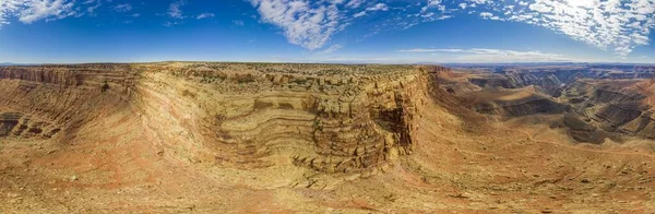 View San Juan River Canyon Utah Muley Point Monument Valley — Stock Photo, Image