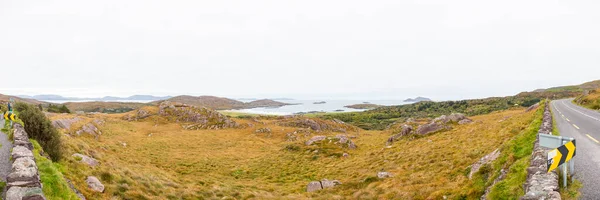 Panoramabild Der Typischen Irischen Landschaft — Stockfoto