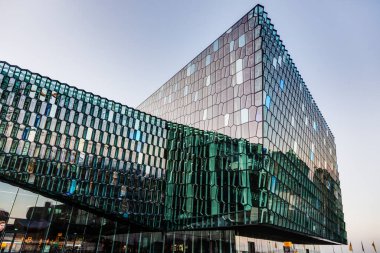 Reykjavik 'teki ünlü konser salonu.