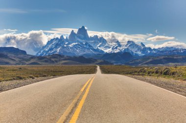 Patagonya 'daki Los Glaciares Ulusal Parkı' na erişim