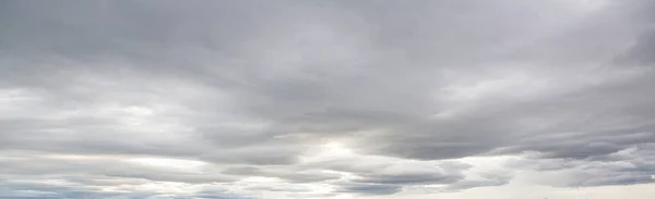 Imagem Céu Escuro Nublado Durante Dia Verão — Fotografia de Stock