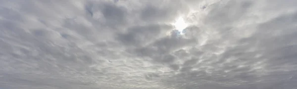 Imagem Céu Escuro Nublado Durante Dia Verão — Fotografia de Stock