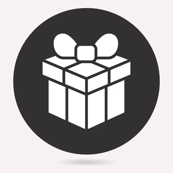 Vektor Geschenkbox Überraschung Symbol Geburtstagsgeschenk — Stockvektor