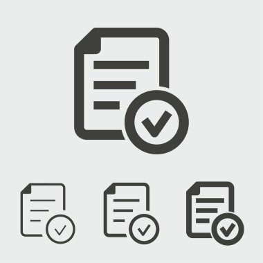 Anket vektör simgesi. Siyah illüstrasyon izole için grafik ve web tasarım.