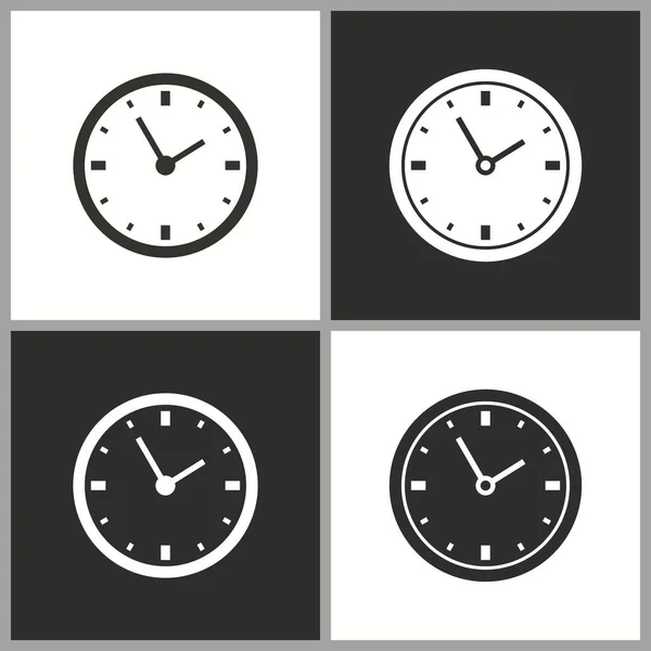 Vector Deadline Time Icon Simple Pictogram Graphic Web Design — Stock Vector