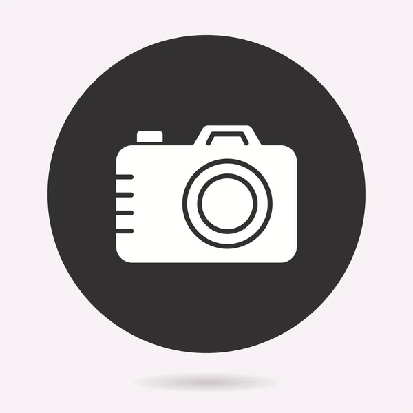 Camera Icon Vector Illustration Isolated Simple Pictogram Graphic Web Design — Stock Vector