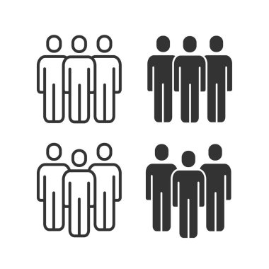 Hesap vektör simgesi. Siyah illüstrasyon izole beyaz. Grafik ve web tasarımı için basit piktogram.