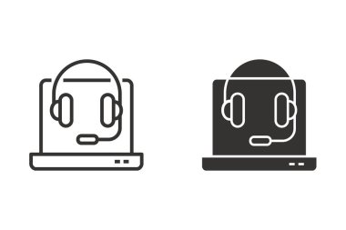 Yönetim danışmanlık vektör simgesi. Siyah illüstrasyon izole beyaz. Grafik ve web tasarımı için basit piktogram.
