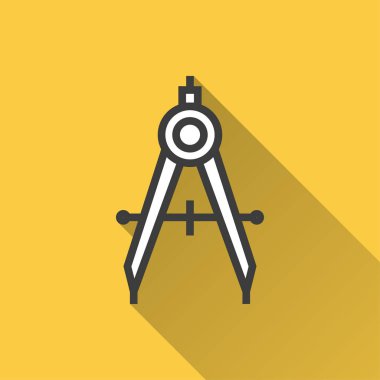 Bölücü - grafik ve web tasarımı için vektör simgesi.