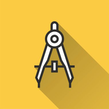 Bölücü - grafik ve web tasarımı için vektör simgesi.