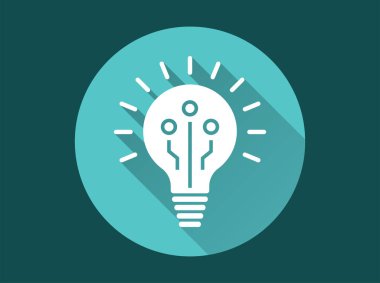 Grafik ve web tasarımı için blok zinciri simgesi.