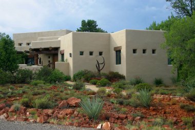 Nevada modern ev tasarımı ve peyzaj