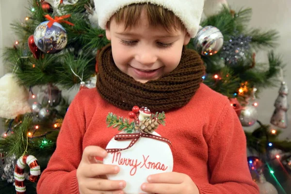 Yavrum. Chico ve Navidad. Mutlu Navidad. Kutlama.