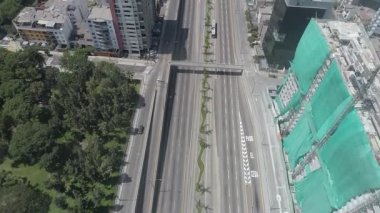 COVID19 salgını sırasında Lima Peru 'nun havadan çekilmiş videosu.. 