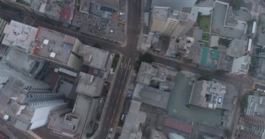 COVID19 salgını sırasında Lima Peru 'nun havadan çekilmiş videosu.. 