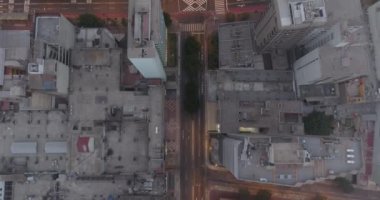 COVID19 salgını sırasında Lima Peru 'nun havadan çekilmiş videosu.. 